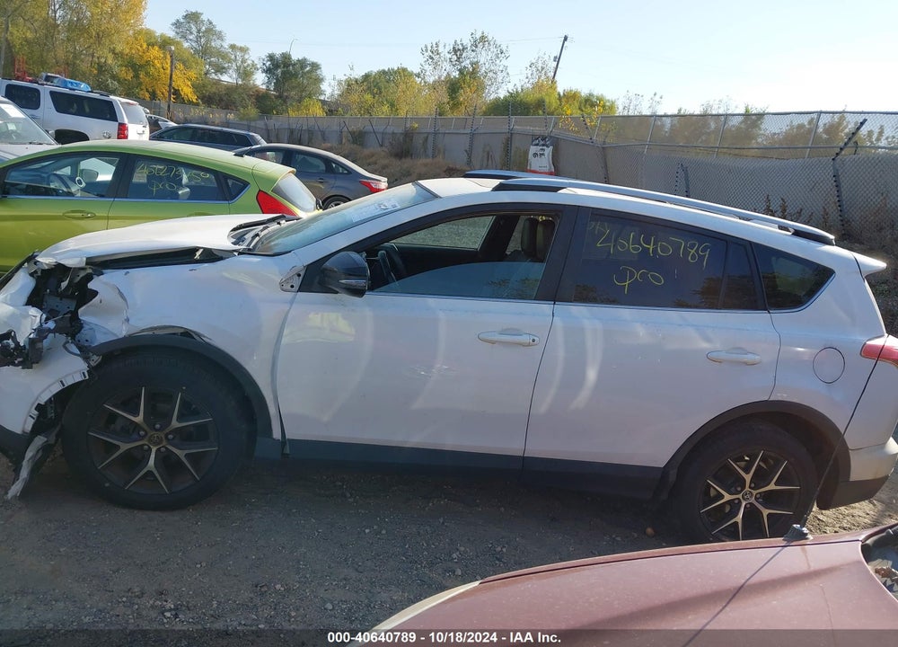 2016 TOYOTA RAV4 SE VIN: 2T3JFREV7GW456708