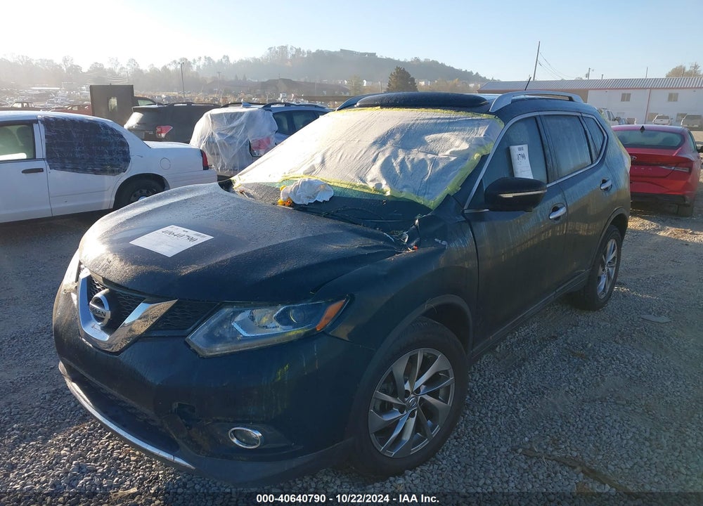 2015 NISSAN ROGUE SL VIN: 5N1AT2MV7FC887211