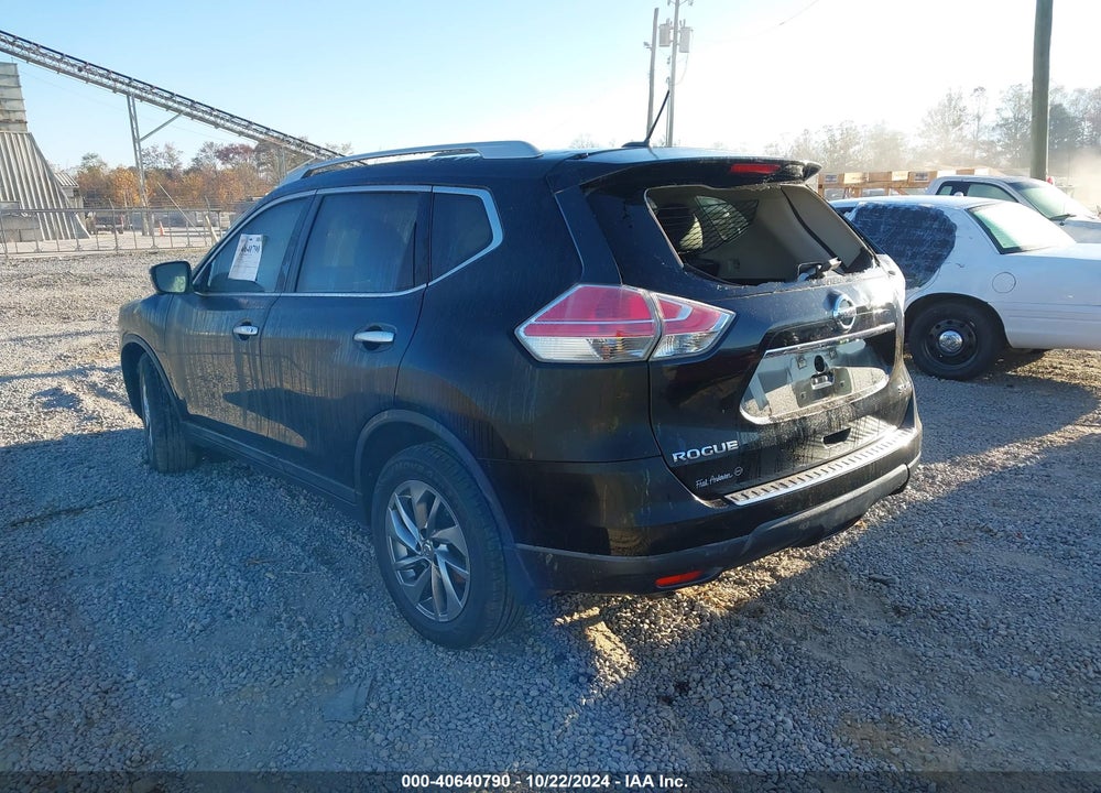 2015 NISSAN ROGUE SL VIN: 5N1AT2MV7FC887211
