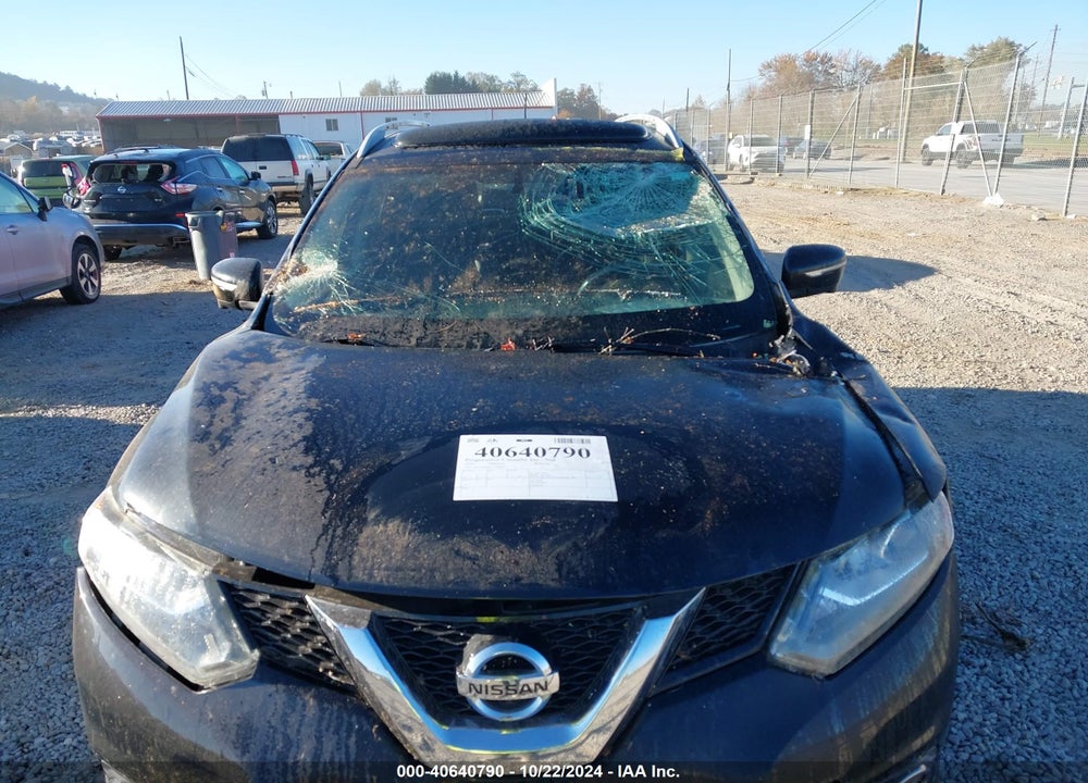 2015 NISSAN ROGUE SL VIN: 5N1AT2MV7FC887211