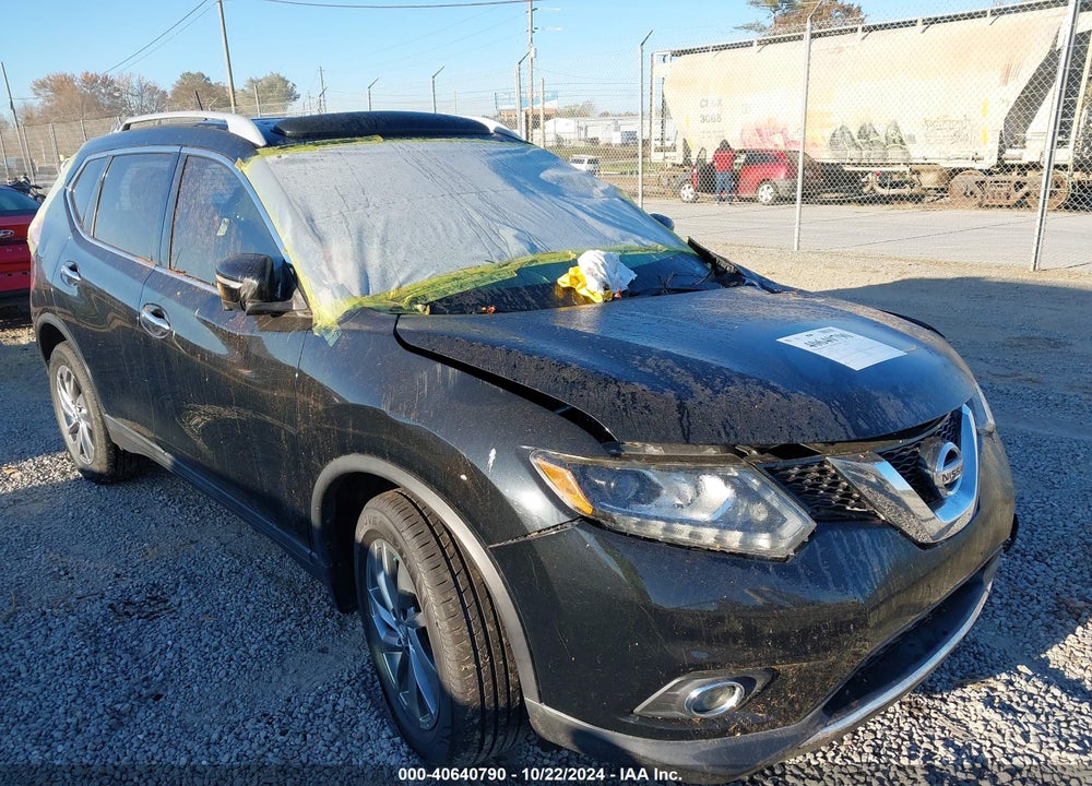 2015 NISSAN ROGUE SL VIN: 5N1AT2MV7FC887211