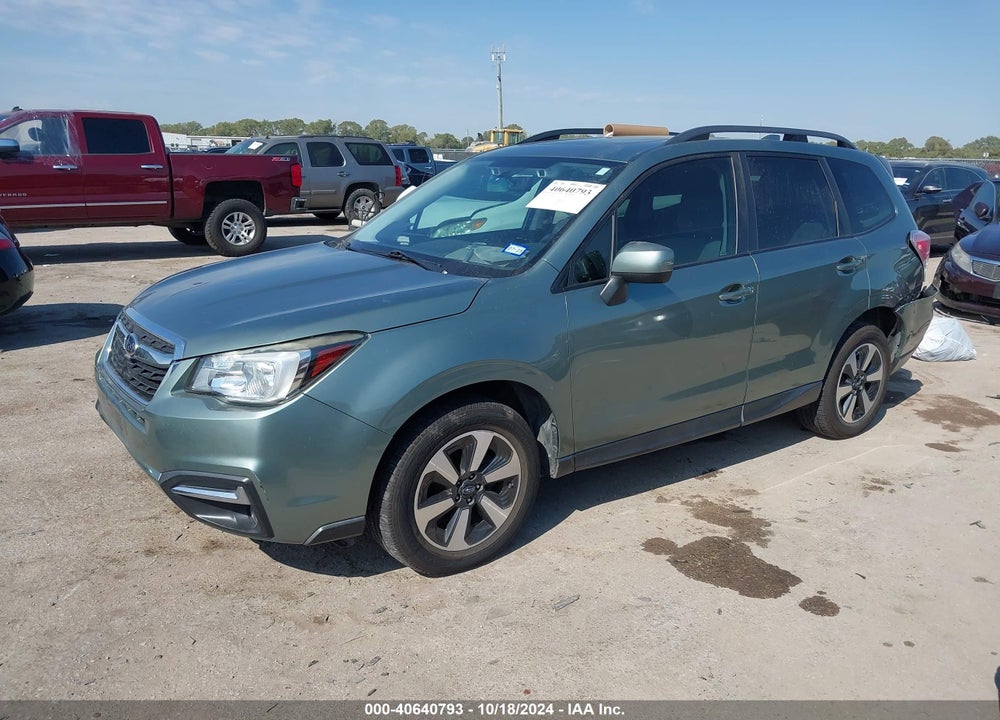 2017 SUBARU FORESTER 2.5I PREMIUM VIN: JF2SJAGC0HH586290
