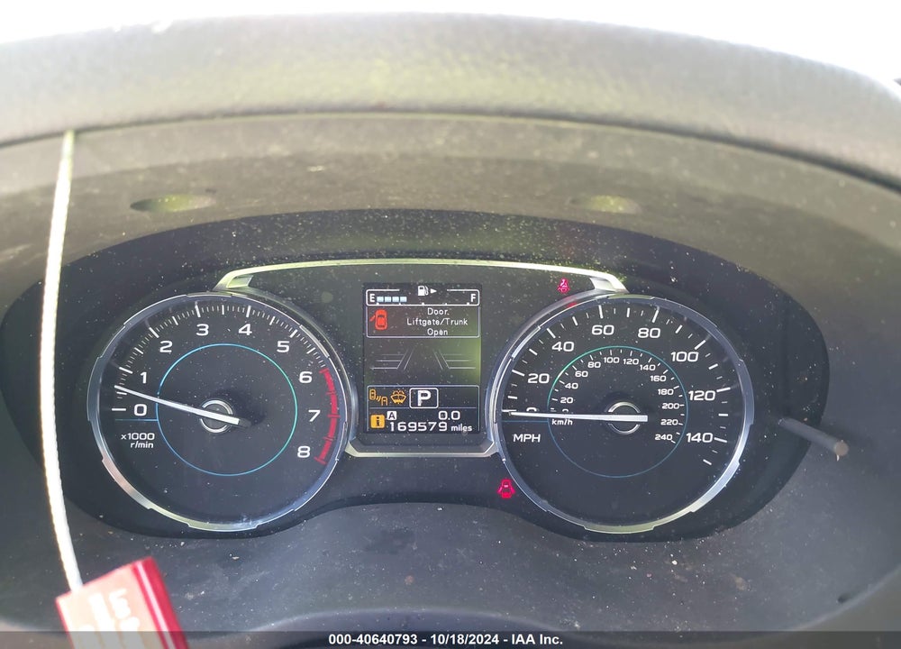 2017 SUBARU FORESTER 2.5I PREMIUM VIN: JF2SJAGC0HH586290