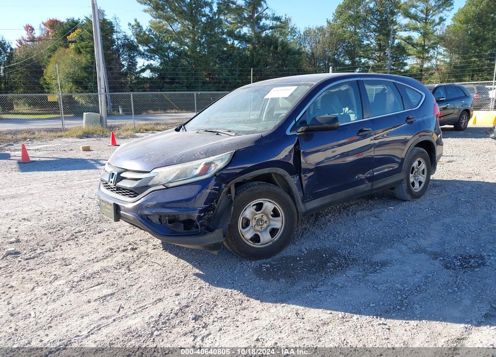 2015 HONDA CR-V LX VIN: 3CZRM3H31FG715668