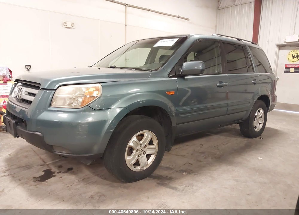 2008 HONDA PILOT VP VIN: 5FNYF18218B014290