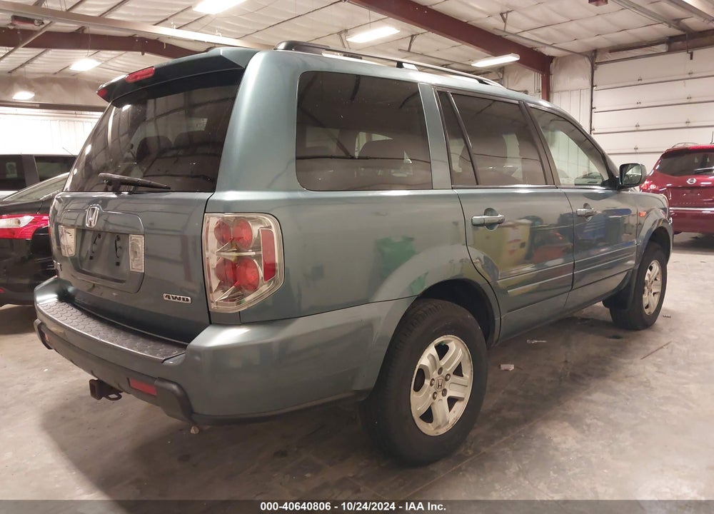 2008 HONDA PILOT VP VIN: 5FNYF18218B014290
