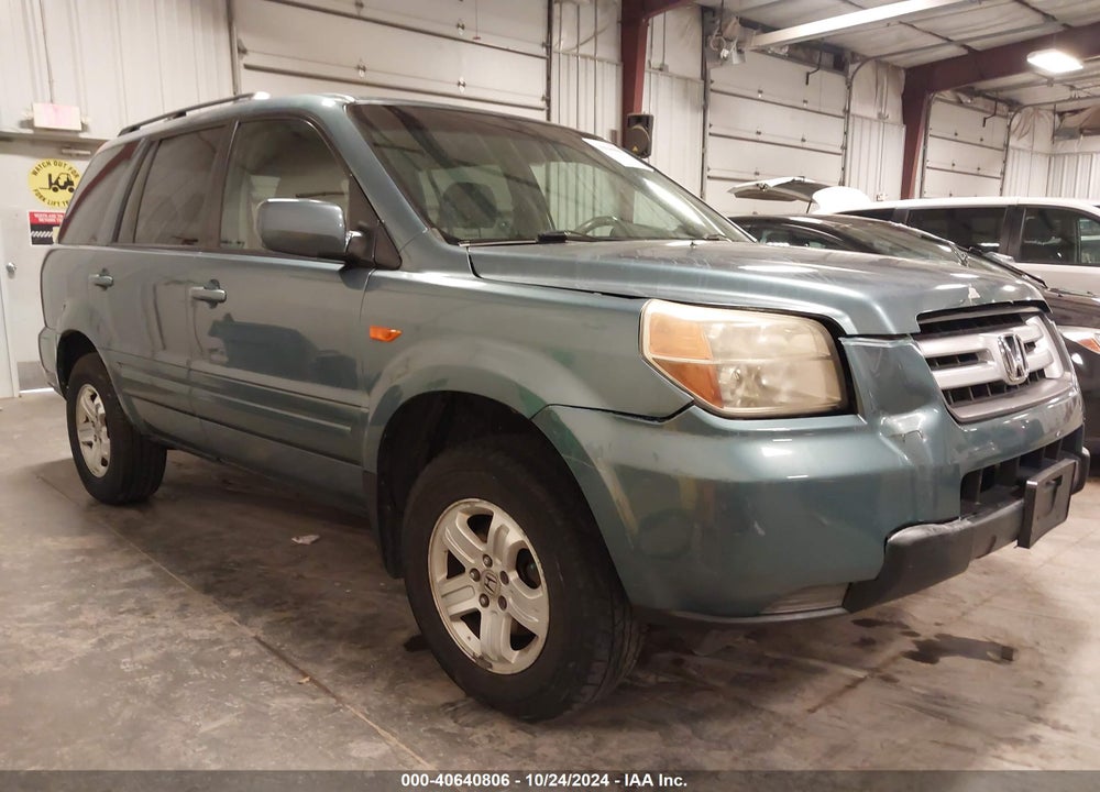 2008 HONDA PILOT VP VIN: 5FNYF18218B014290