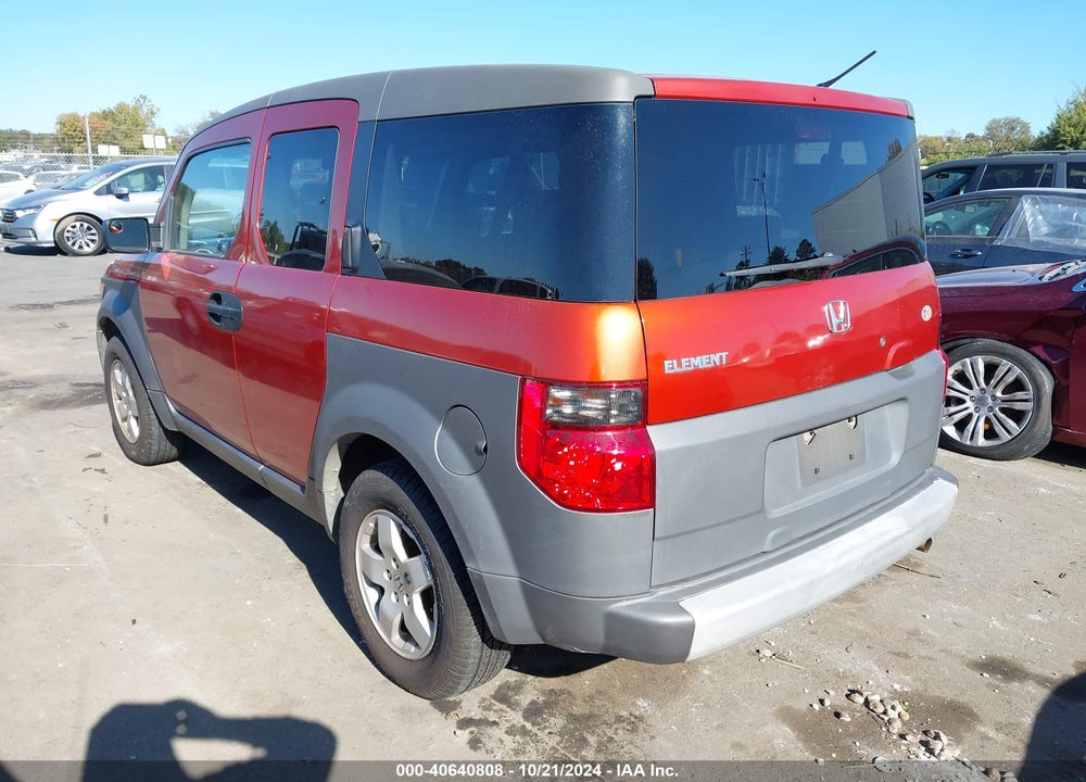 2003 HONDA ELEMENT EX VIN: 5J6YH28663L043898