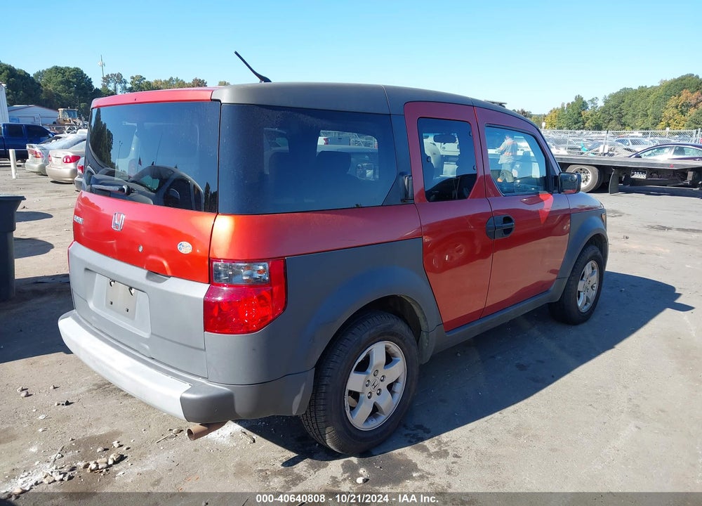 2003 HONDA ELEMENT EX VIN: 5J6YH28663L043898