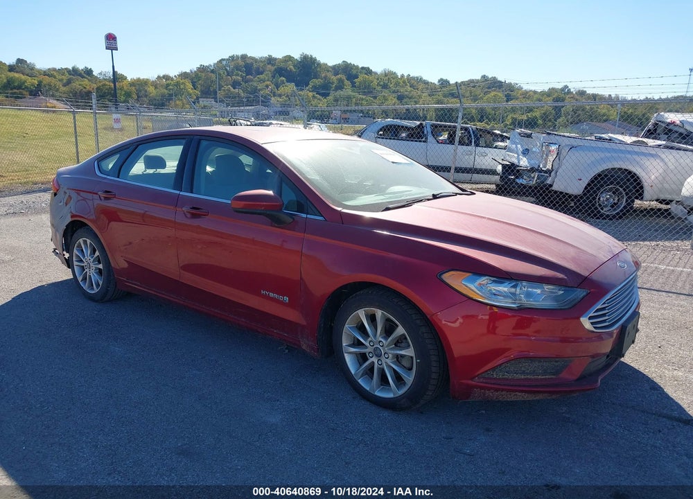 2017 FORD FUSION HYBRID SE VIN: 3FA6P0LU7HR258747