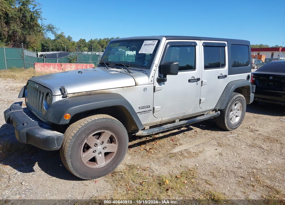 2011 JEEP WRANGLER UNLIMITED SPORT VIN: 1J4BA3H16BL519926
