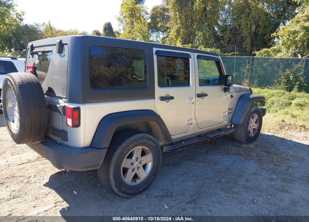 2011 JEEP WRANGLER UNLIMITED SPORT VIN: 1J4BA3H16BL519926