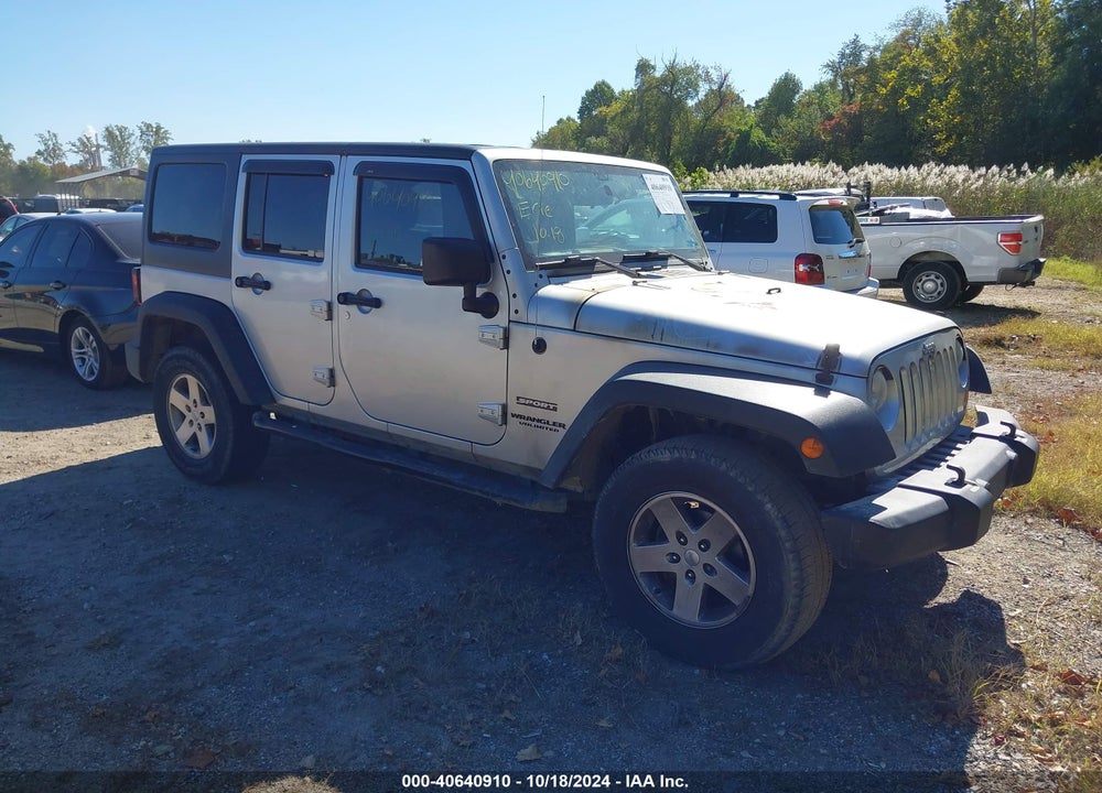 2011 JEEP WRANGLER UNLIMITED SPORT VIN: 1J4BA3H16BL519926