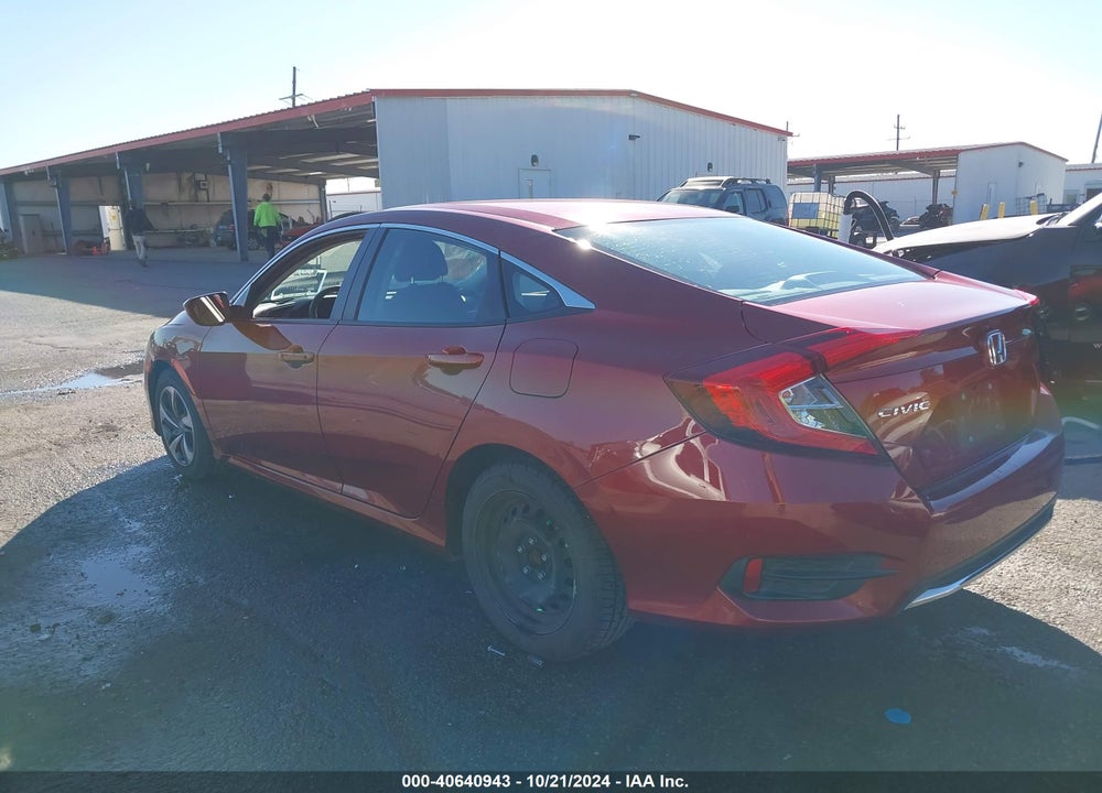 2019 HONDA CIVIC LX VIN: 19XFC2F67KE031670