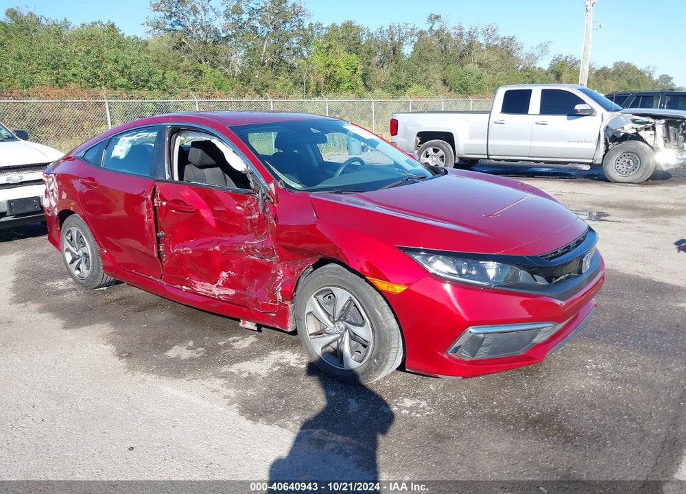 2019 HONDA CIVIC LX VIN: 19XFC2F67KE031670