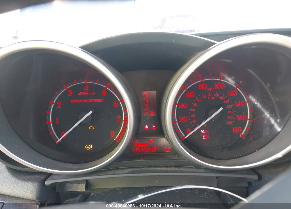 2010 MAZDA SPEED3 SPORT VIN: JM1BL1H37A1184059