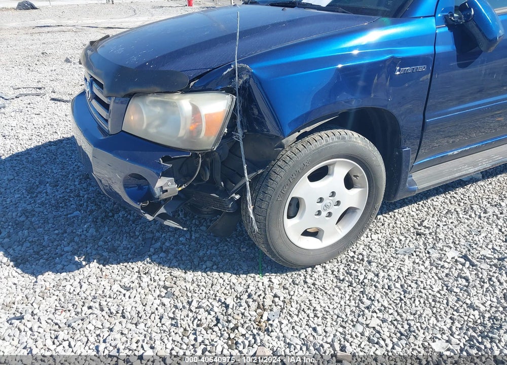 2006 TOYOTA HIGHLANDER LIMITED V6 VIN: JTEEP21A060141773