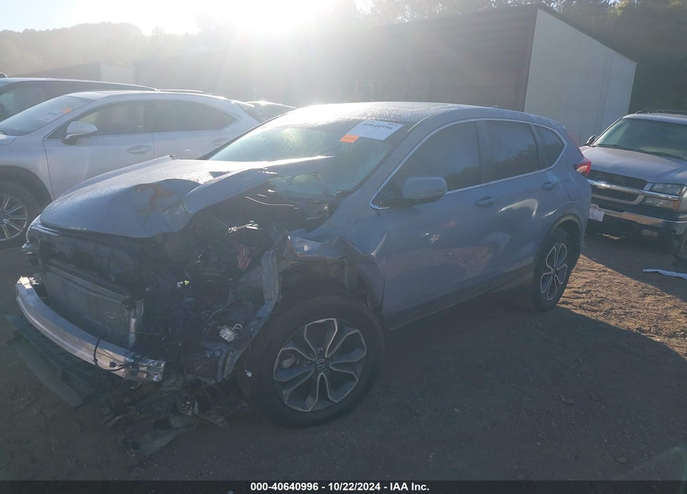 2021 HONDA CR-V 2WD EX-L VIN: 2HKRW1H87MH409269