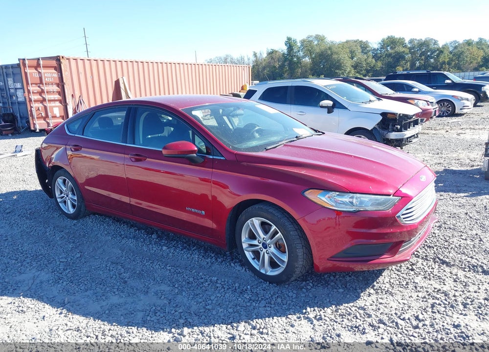 2018 FORD FUSION HYBRID SE VIN: 3FA6P0LU5JR172780