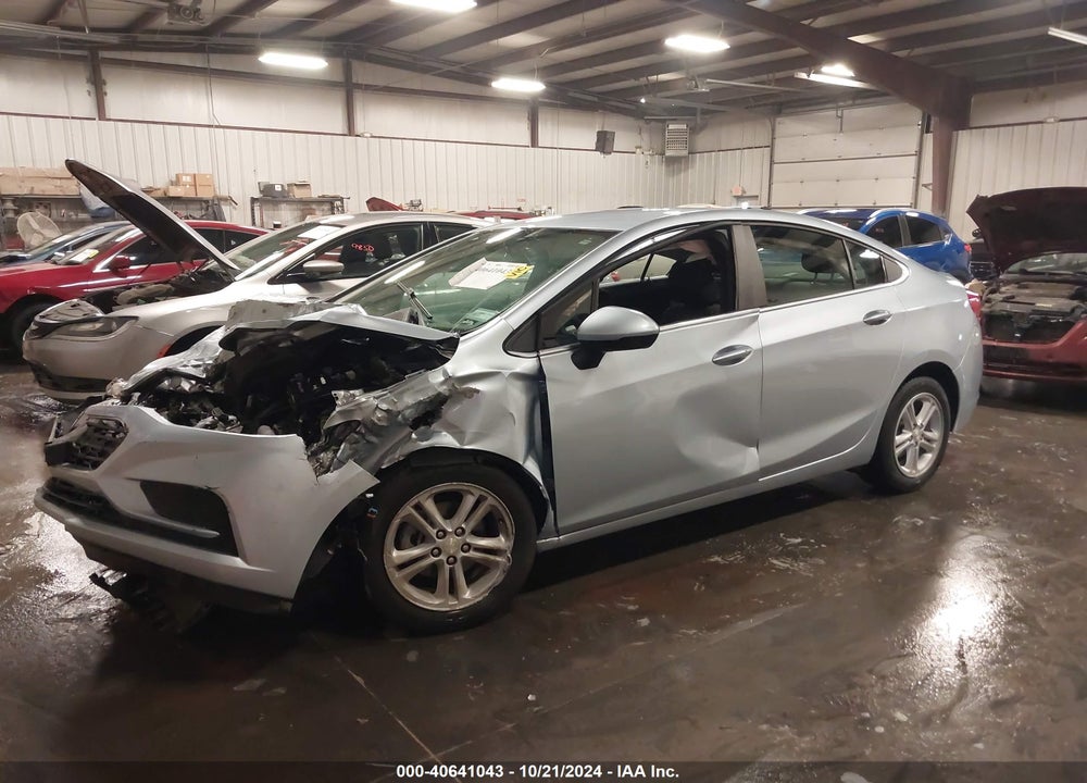 2018 CHEVROLET CRUZE LT AUTO VIN: 1G1BE5SM3J7121503