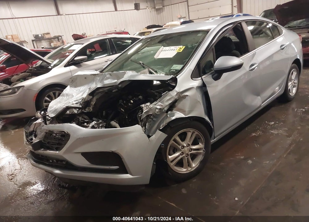 2018 CHEVROLET CRUZE LT AUTO VIN: 1G1BE5SM3J7121503