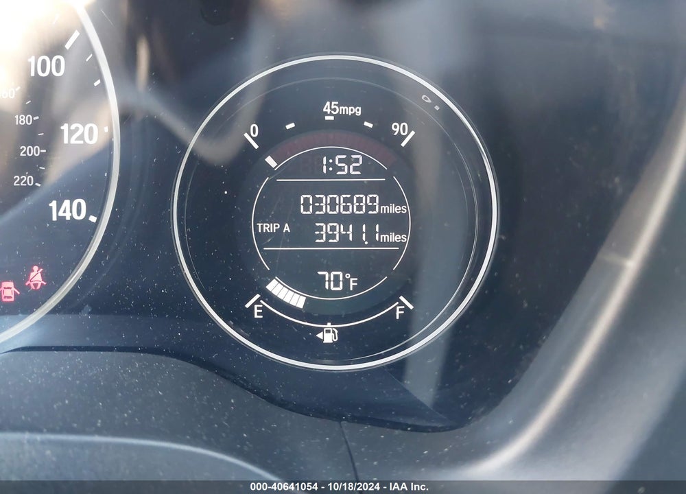 2018 HONDA HR-V EX-L VIN: 3CZRU5H71JM705344