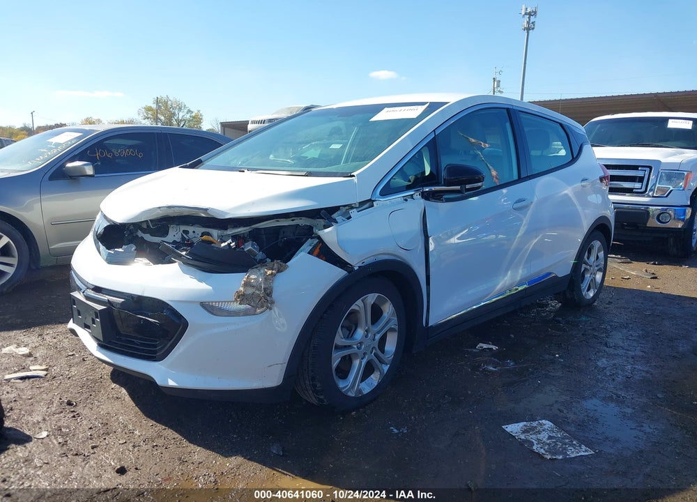 2017 CHEVROLET BOLT EV LT VIN: 1G1FW6S02H4153517