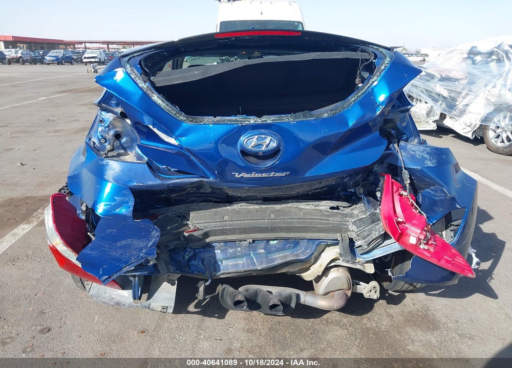 2017 HYUNDAI VELOSTER VIN: KMHTC6AD5HU311464