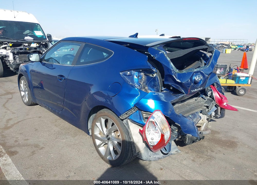 2017 HYUNDAI VELOSTER VIN: KMHTC6AD5HU311464