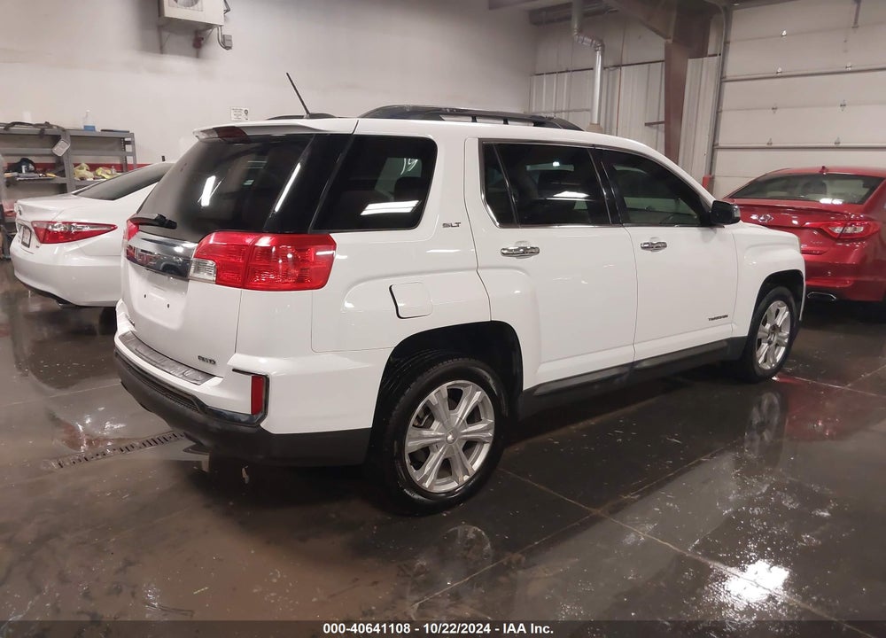 2016 GMC TERRAIN SLT VIN: 2GKFLUEK0G6220053