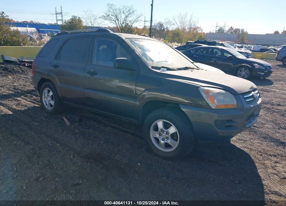2007 KIA SPORTAGE LX VIN: KNDJF724977444426