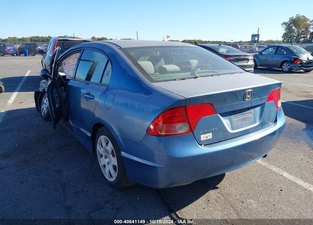 2006 HONDA CIVIC LX VIN: 2HGFA16556H523052