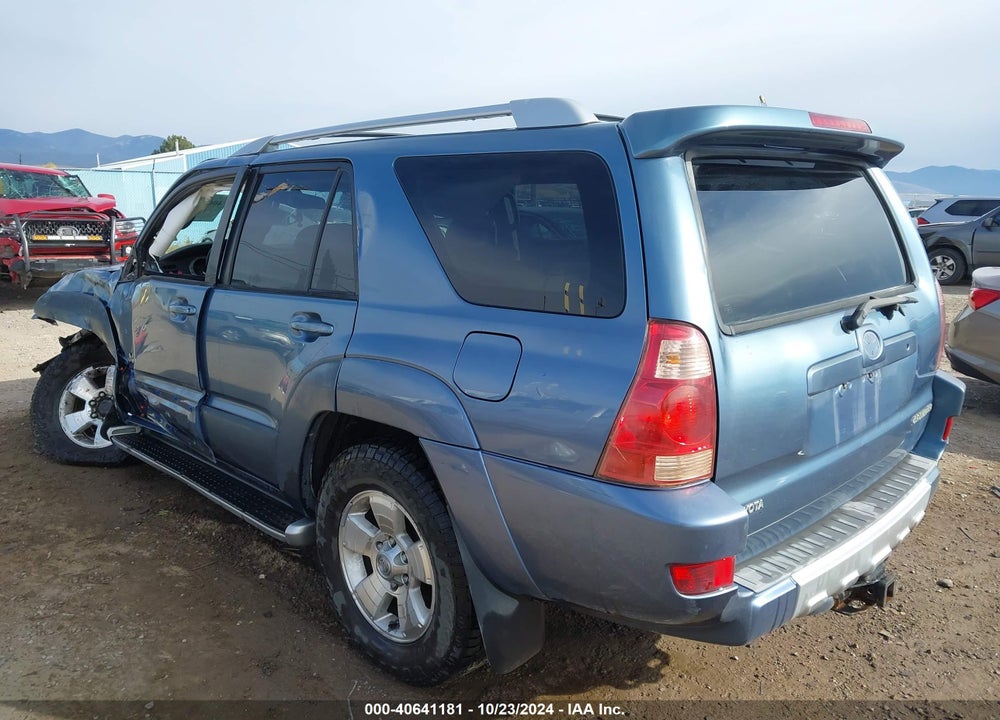 2003 TOYOTA 4RUNNER LIMITED V8 VIN: JTEBT17R830026694