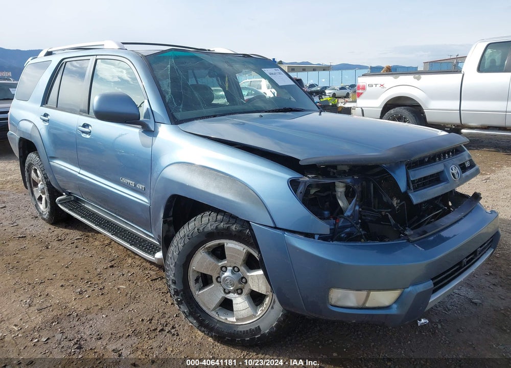 2003 TOYOTA 4RUNNER LIMITED V8 VIN: JTEBT17R830026694