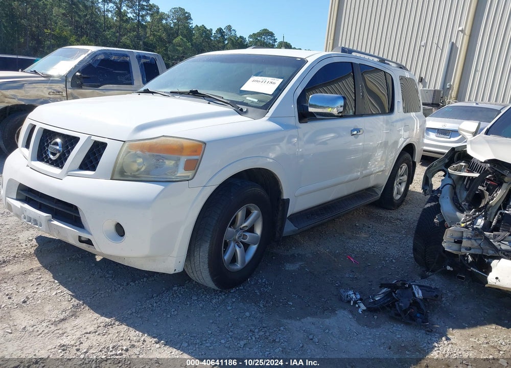 2012 NISSAN ARMADA SV VIN: 5N1BA0ND3CN612374