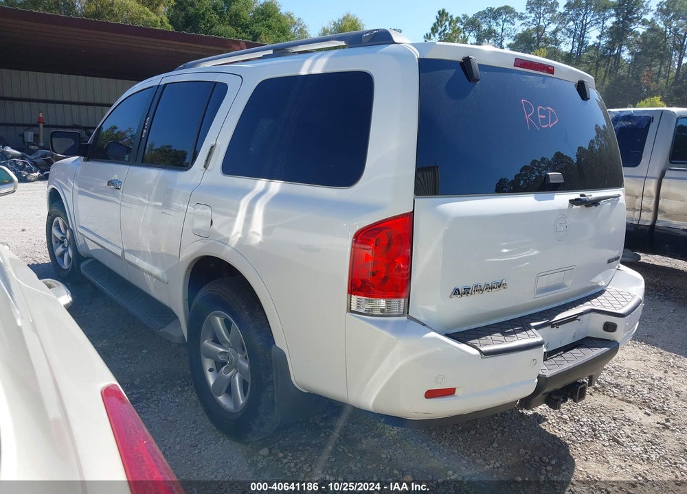 2012 NISSAN ARMADA SV VIN: 5N1BA0ND3CN612374
