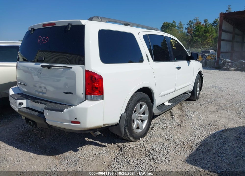 2012 NISSAN ARMADA SV VIN: 5N1BA0ND3CN612374