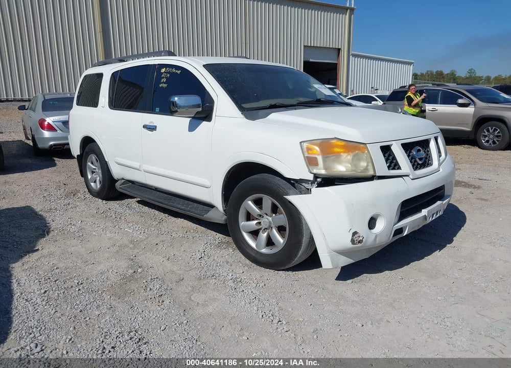 2012 NISSAN ARMADA SV VIN: 5N1BA0ND3CN612374