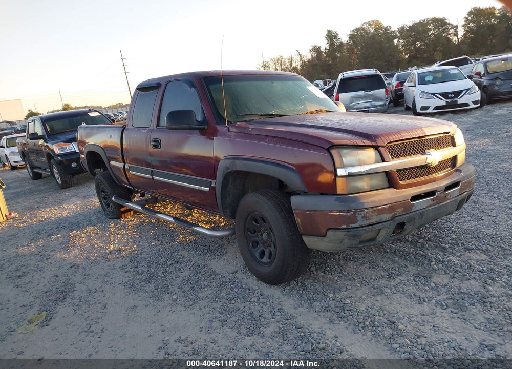 2003 CHEVROLET SILVERADO 1500 LS VIN: 2GCEK19T531195167