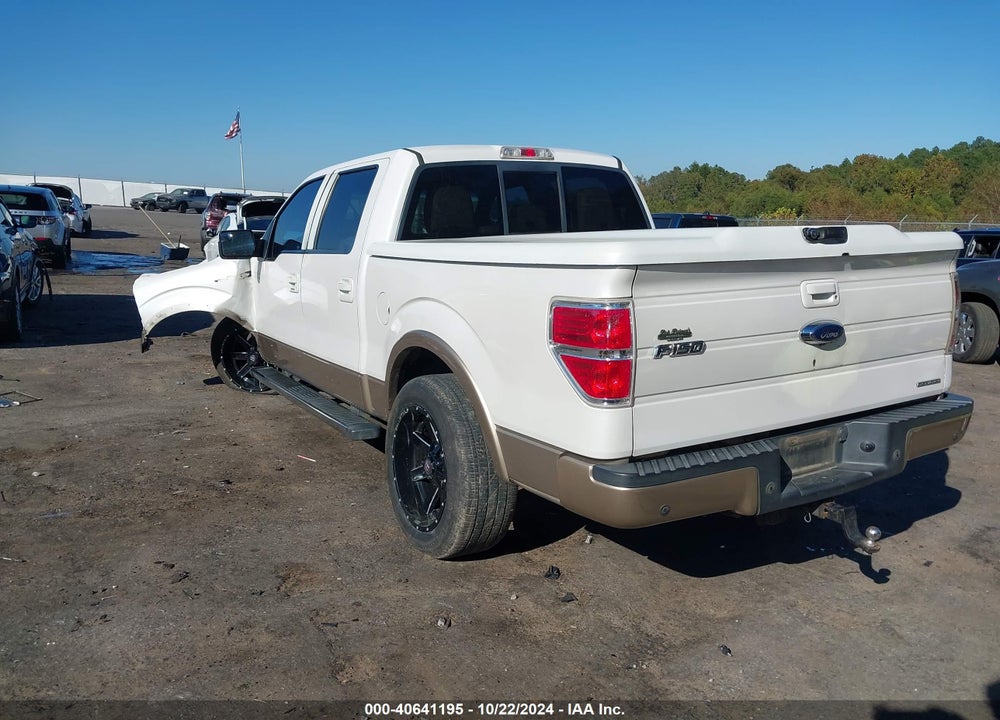 2011 FORD F-150 LARIAT VIN: 1FTFW1CF3BFA33413