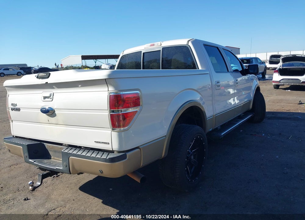 2011 FORD F-150 LARIAT VIN: 1FTFW1CF3BFA33413