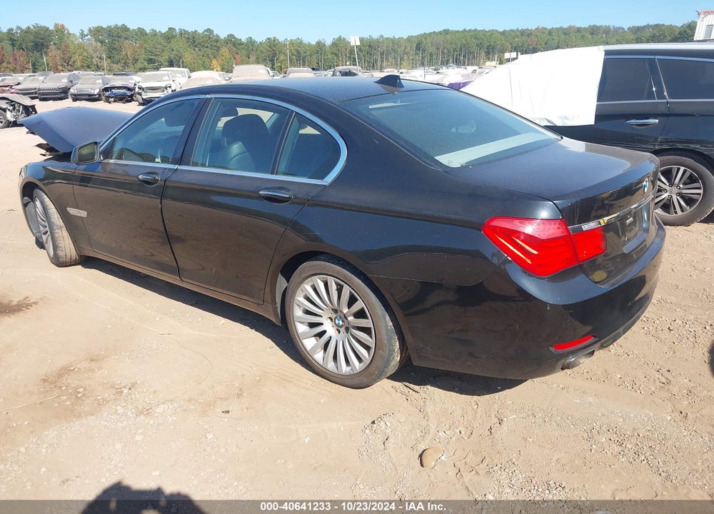 2012 BMW 7 SERIES 750I VIN: WBAKA8C54CCY37457