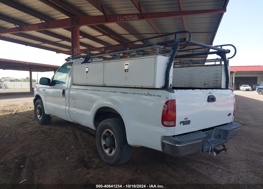 2004 FORD F-250 XL/XLT VIN: 1FTNF20L84EB86292