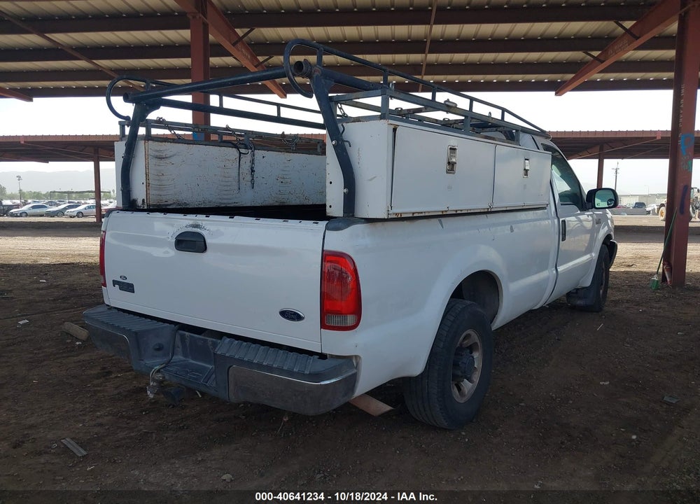 2004 FORD F-250 XL/XLT VIN: 1FTNF20L84EB86292