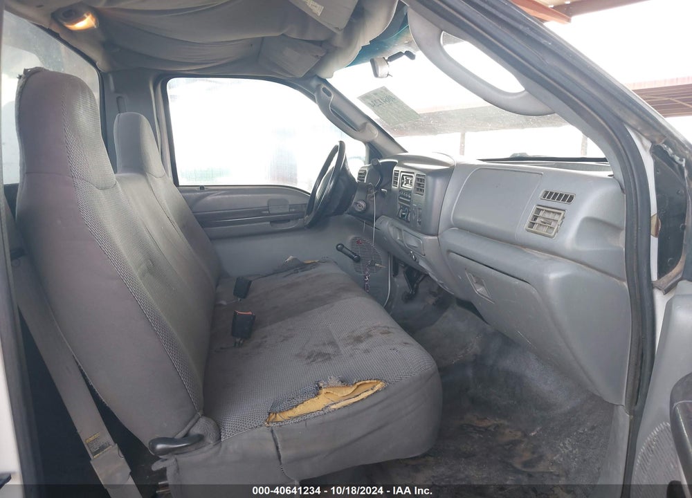 2004 FORD F-250 XL/XLT VIN: 1FTNF20L84EB86292