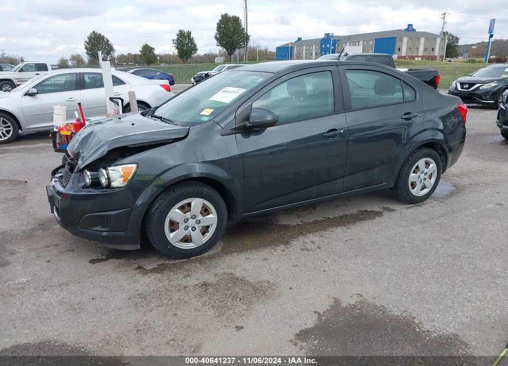2014 CHEVROLET SONIC LS AUTO VIN: 1G1JA5SH5E4114473