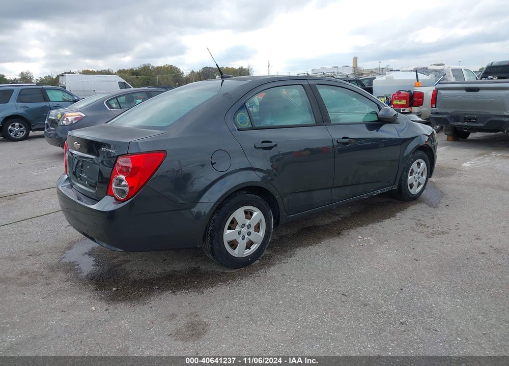 2014 CHEVROLET SONIC LS AUTO VIN: 1G1JA5SH5E4114473