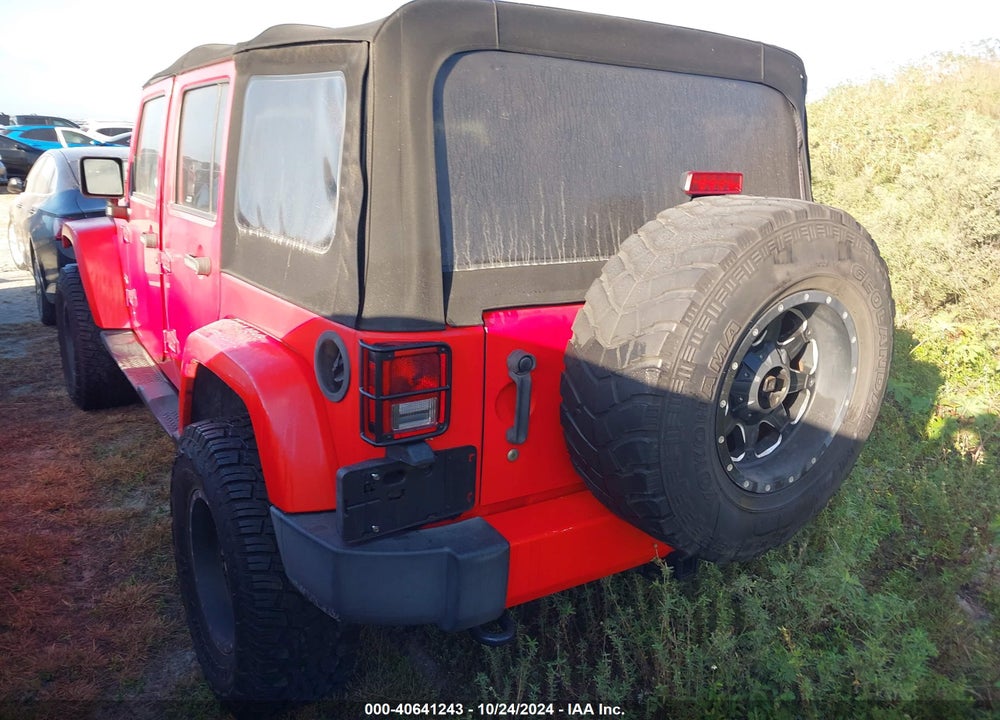 2016 ANGLER JEEP WR UNLIMITED SAHARA VIN: 1C4HJWEG8GL239426