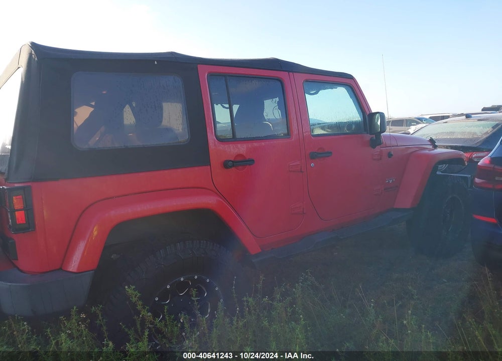 2016 ANGLER JEEP WR UNLIMITED SAHARA VIN: 1C4HJWEG8GL239426