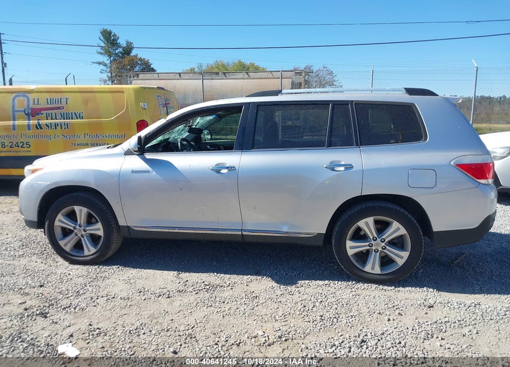 2013 TOYOTA HIGHLANDER LIMITED V6 VIN: 5TDDK3EH9DS235074